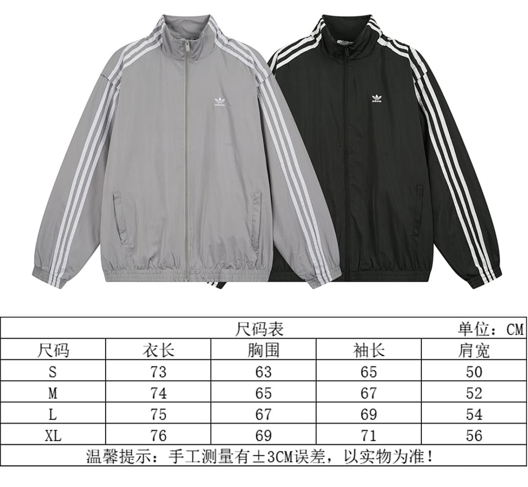 Conjunto de Casaco Adidas Trefoil 24SS foto 01