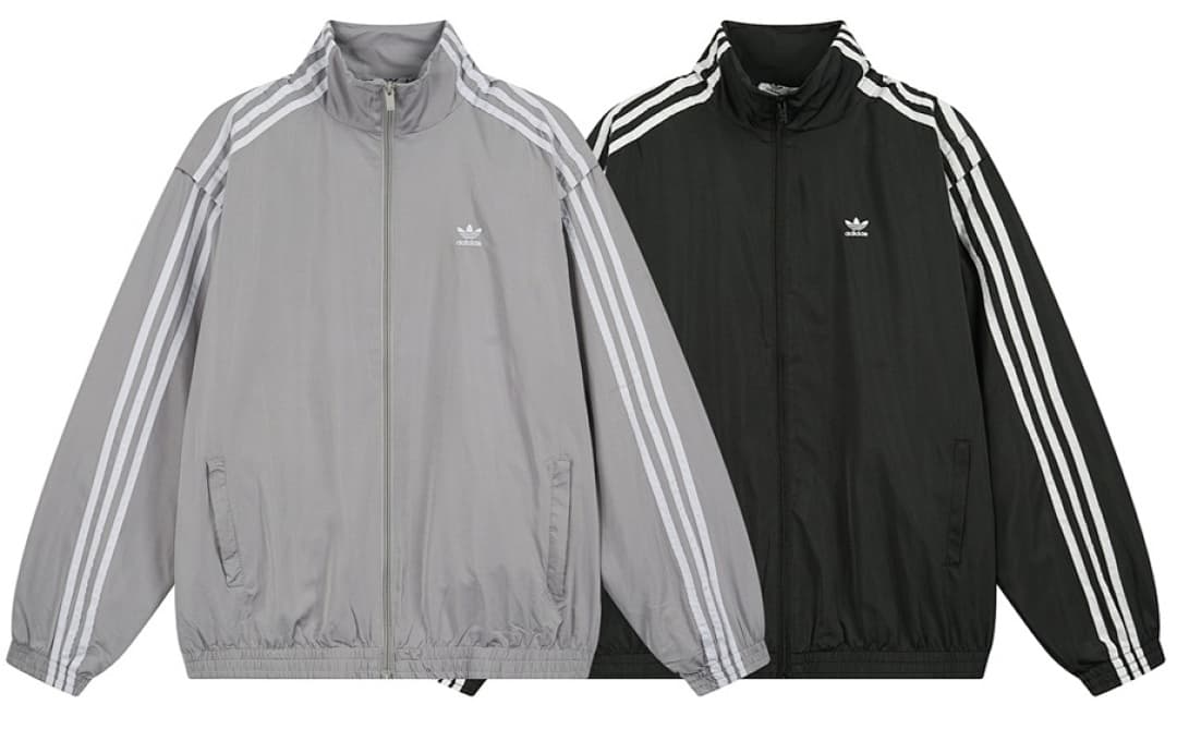Conjunto de Casaco Adidas Trefoil 24SS foto 02