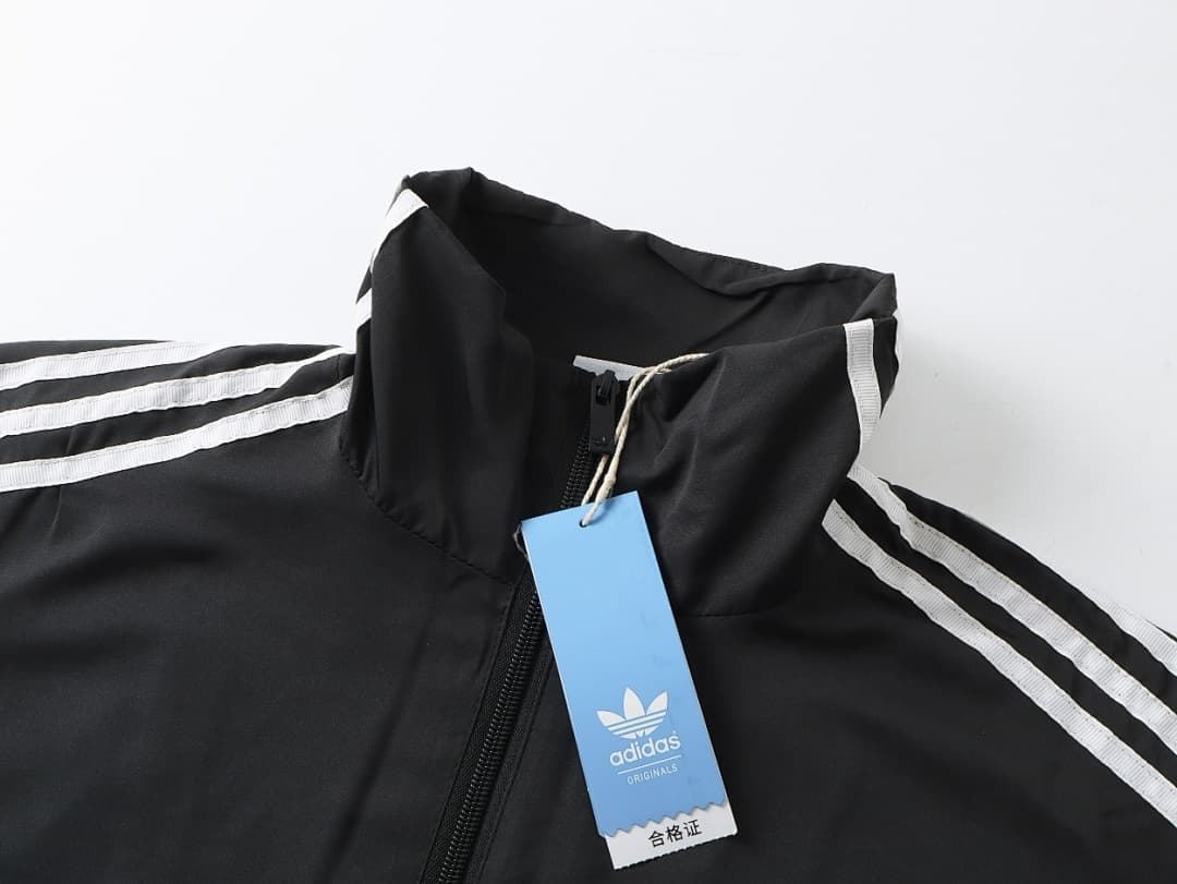 Conjunto de Casaco Adidas Trefoil 24SS foto 09