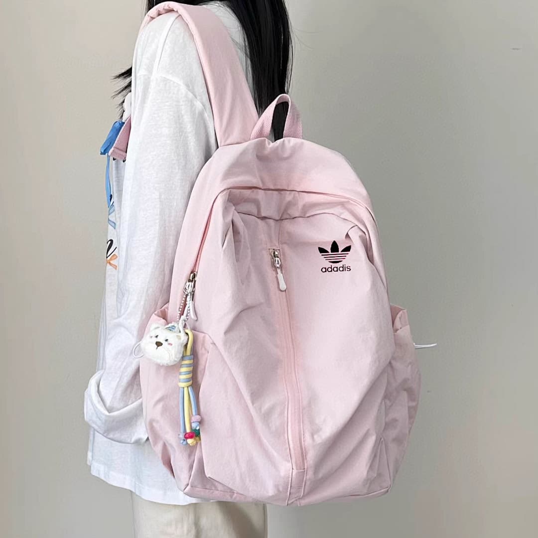 Mochila Adidas Nylon Grande Capacidade #1104 foto 02