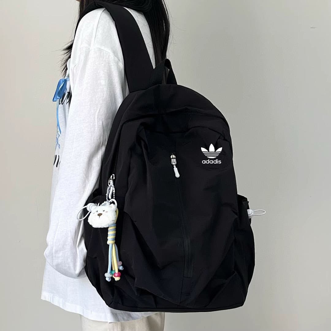 Mochila Adidas Nylon Grande Capacidade #1104 foto 03