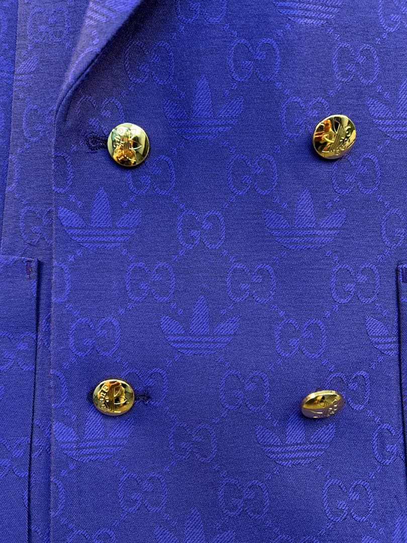 Fato Gucci x Adidas Trefoil Completo foto 06
