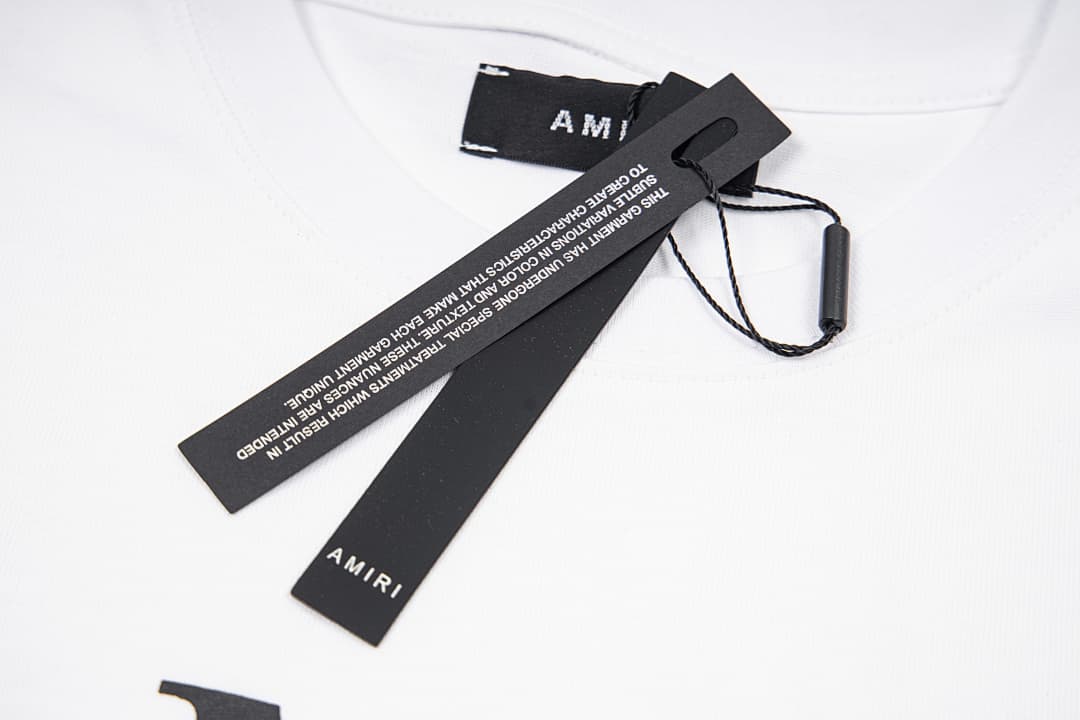 T-Shirt Amiri com Impressão Logo foto 09