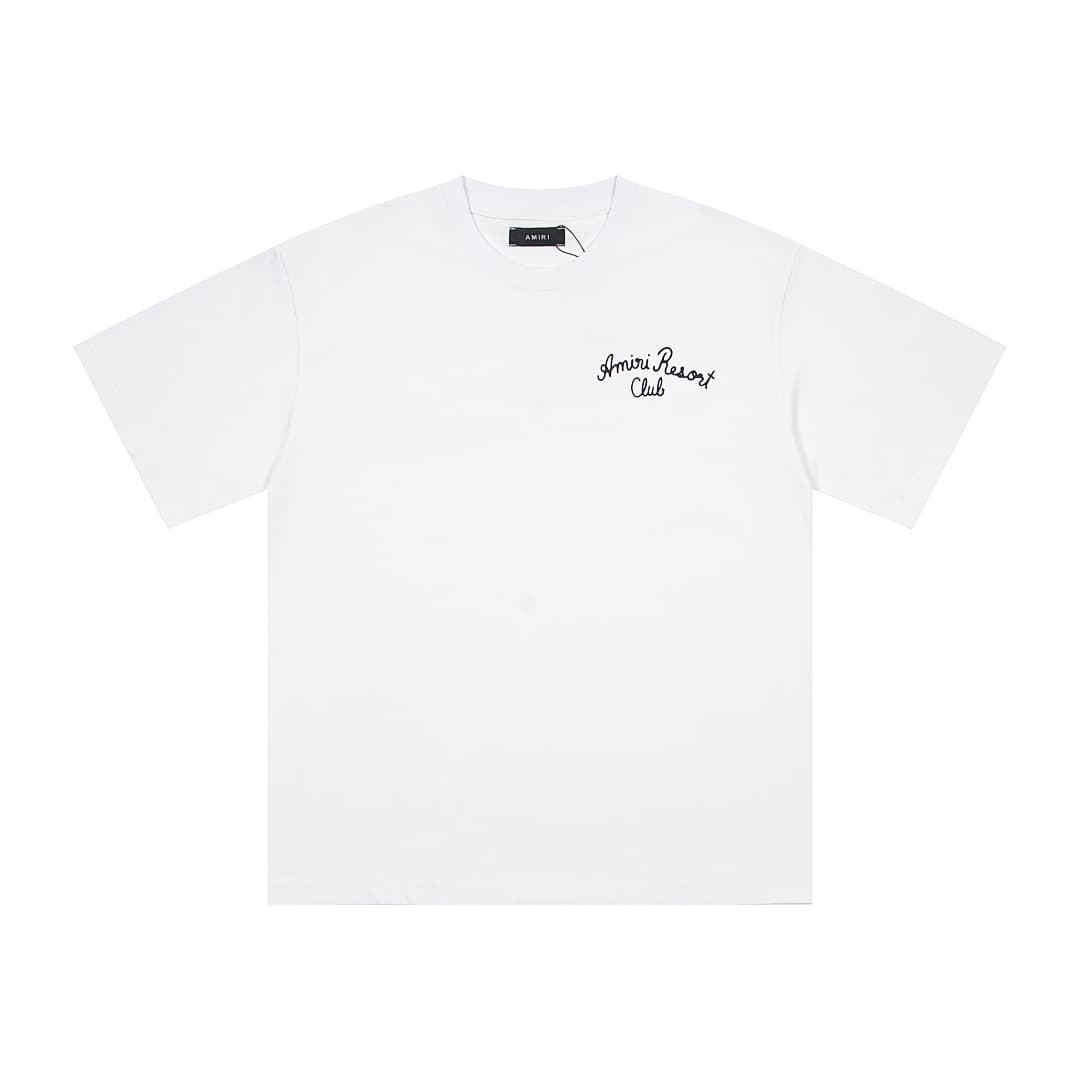 T-Shirt Amiri com Logo Print Clássico foto 03