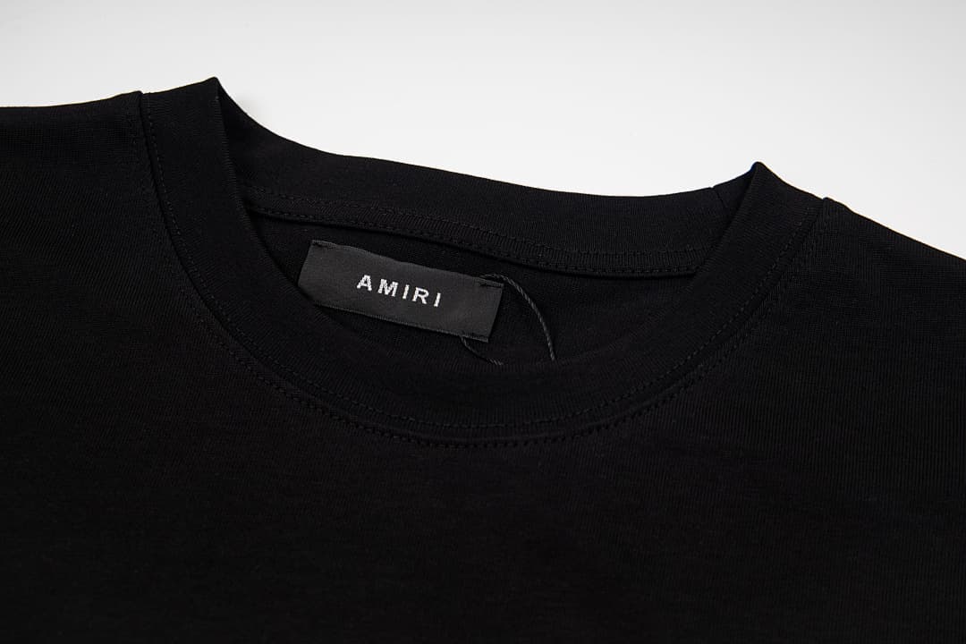 T-Shirt Amiri com Logo Print Clássico foto 05