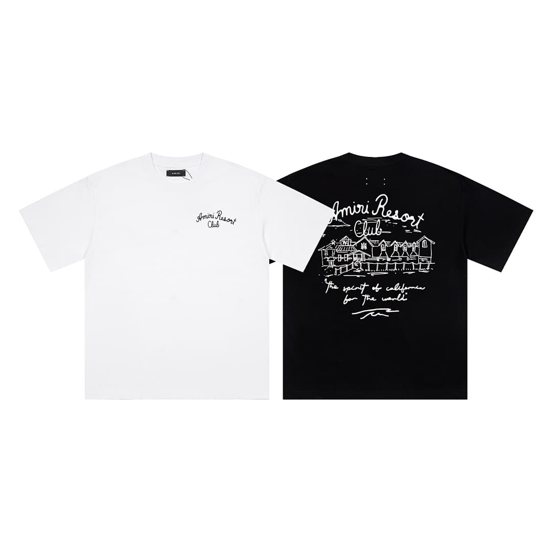 T-Shirt Amiri com Logo Print Clássico foto 12