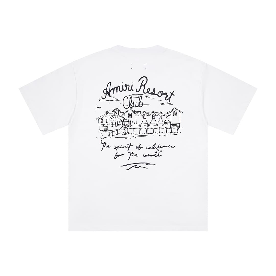 T-Shirt Amiri com Logo Print Clássico foto 17