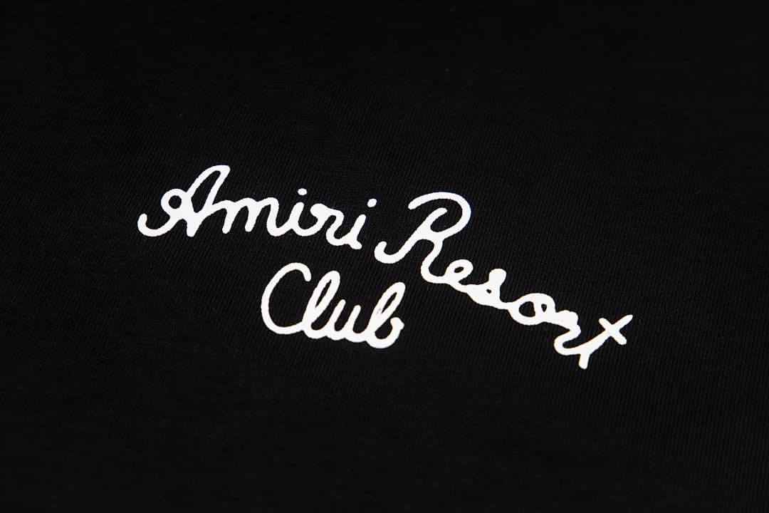 T-Shirt Amiri com Logo Print Clássico foto 20