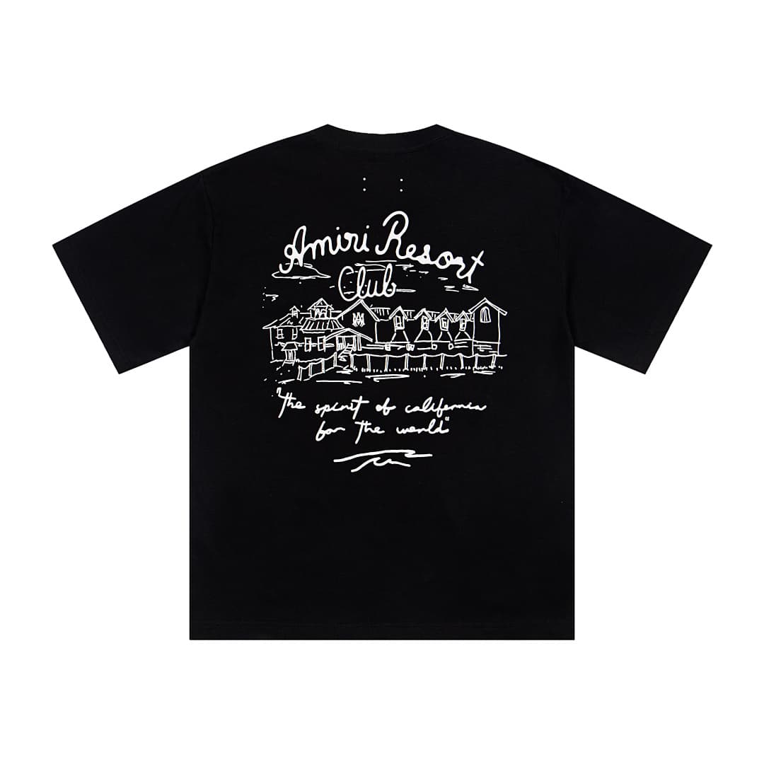 T-Shirt Amiri com Logo Print Clássico foto 21