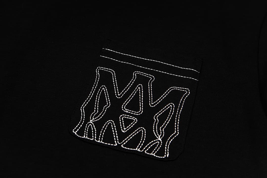 T-Shirt Amiri com Bordado Bolso foto 08