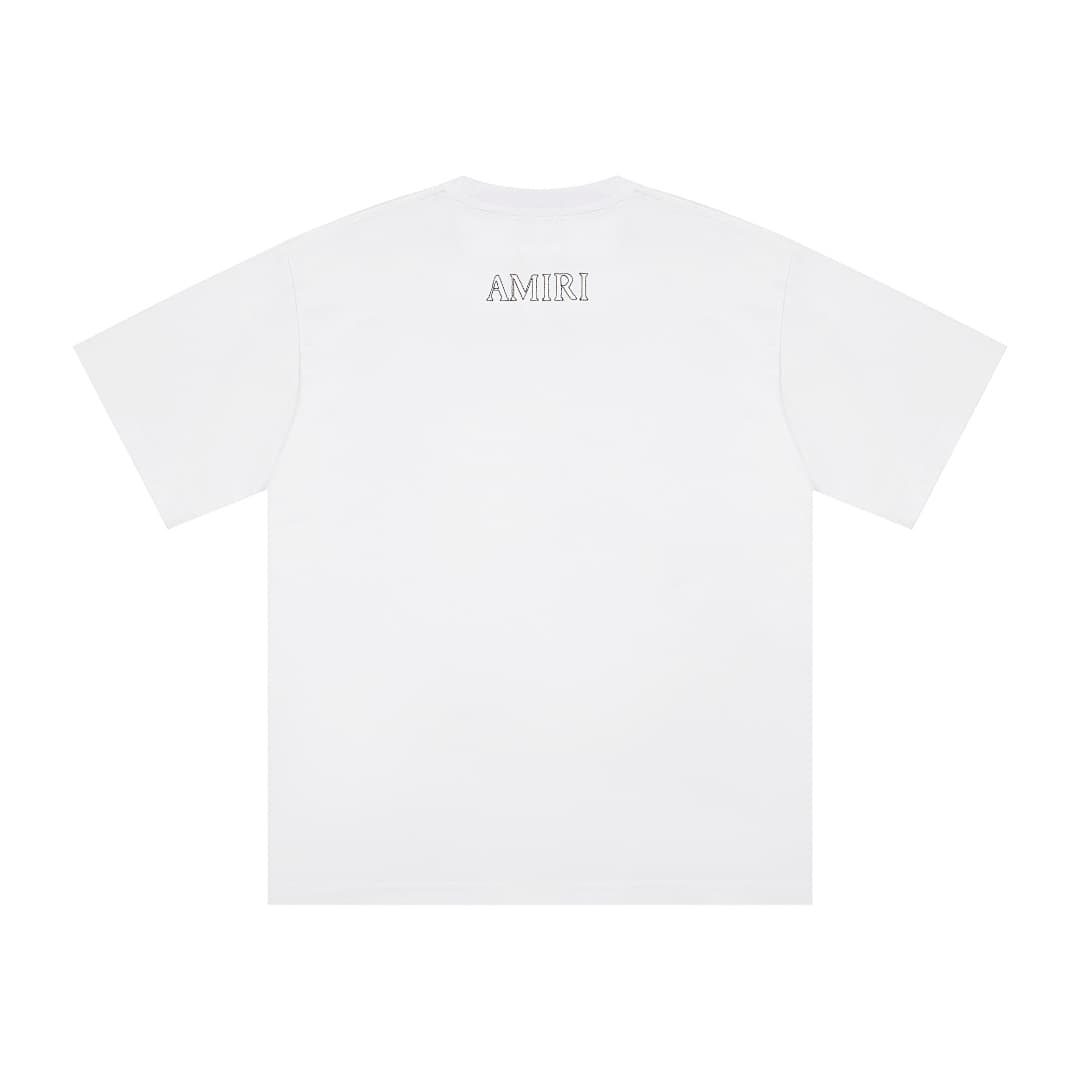 T-Shirt Amiri com Bordado Bolso foto 20