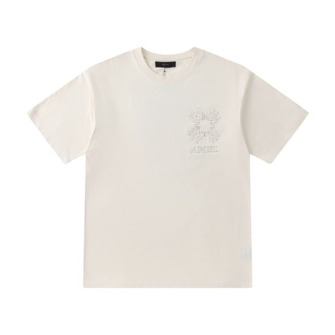 T-Shirt AMIRI com Logo Patch Bordado foto 11