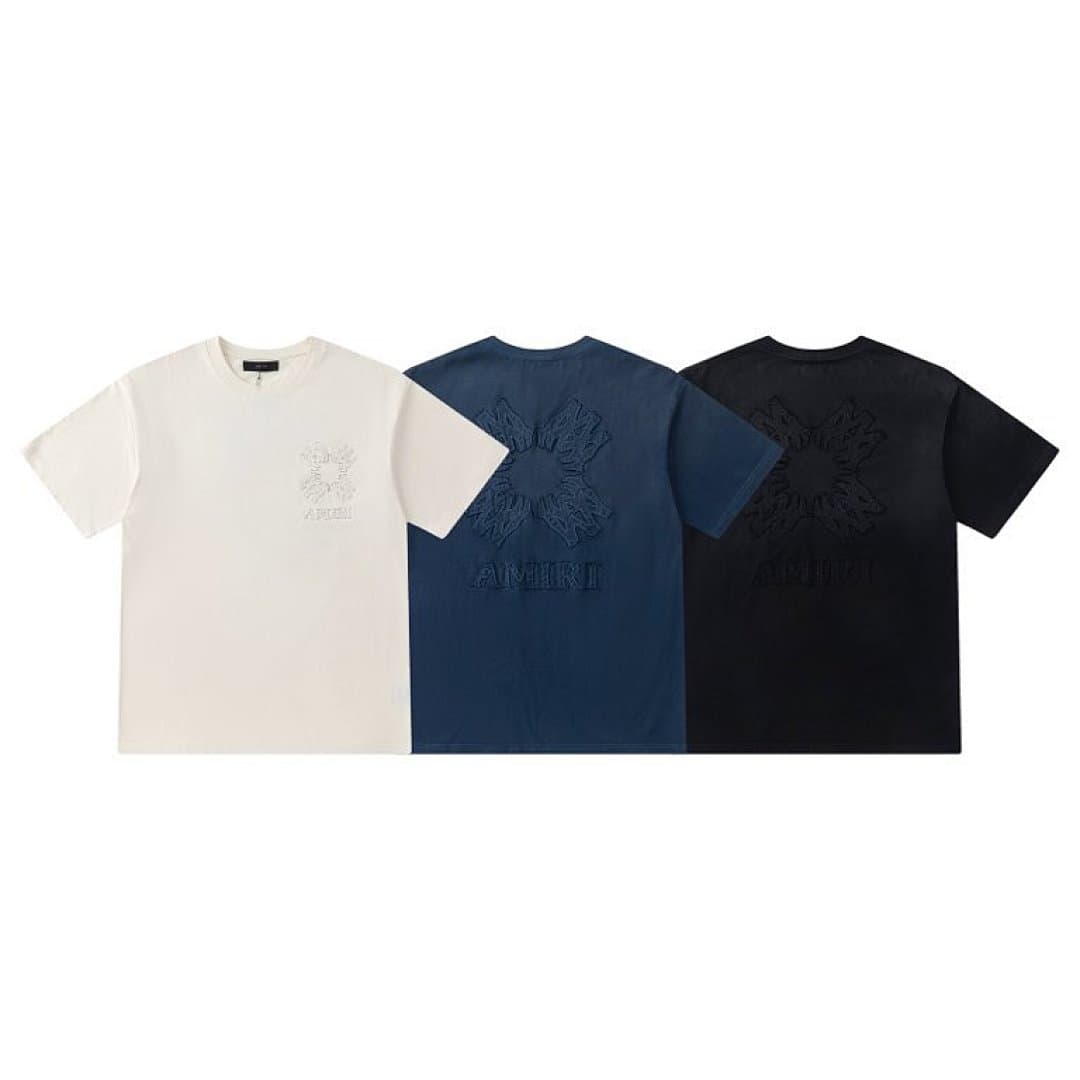 T-Shirt AMIRI com Logo Patch Bordado foto 14