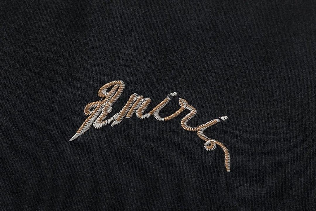 T-Shirt AMIRI com Detalhe Bordado Lavado foto 07
