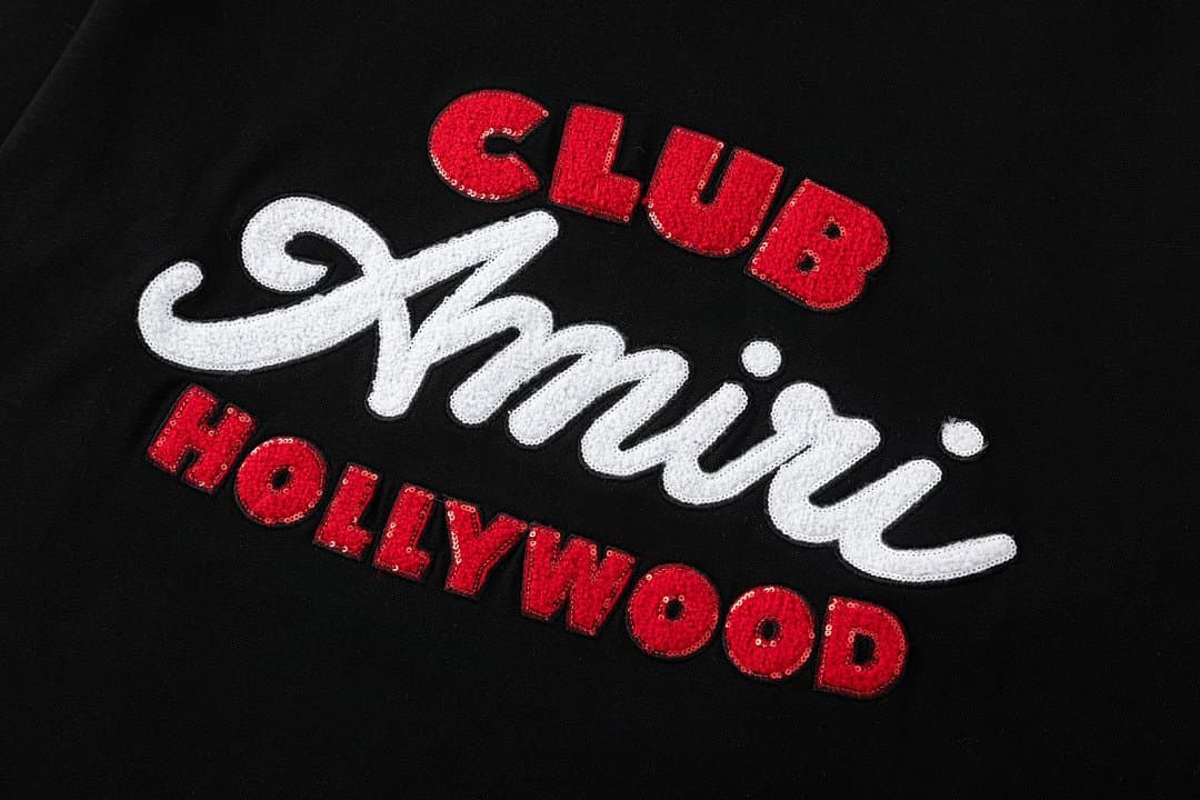 T-Shirt AMIRI com Bordado Pérolas Logo foto 05