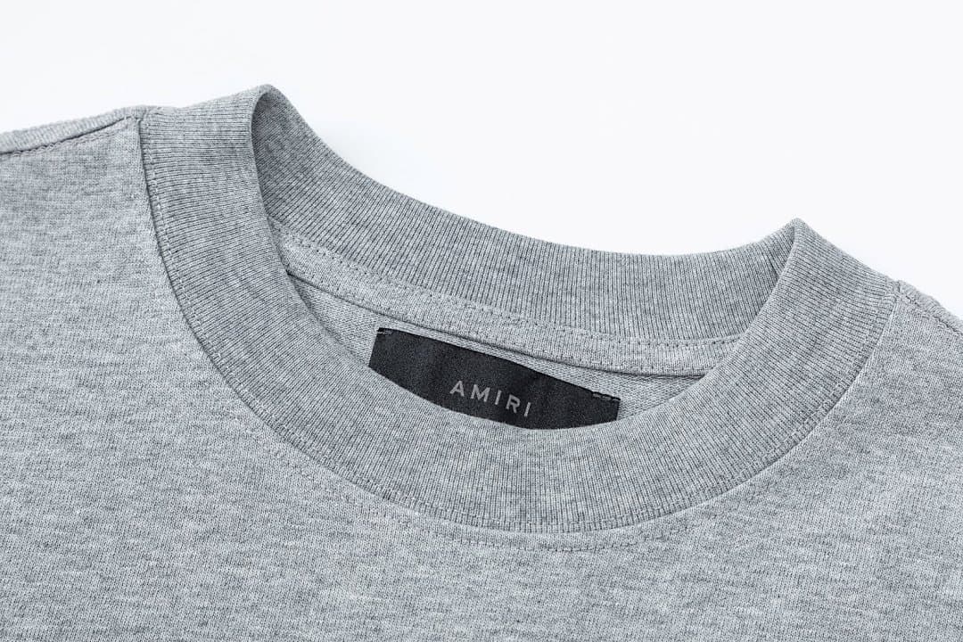 Camiseta de Mangas Compridas AMIRI com Padrão Ossos foto 01