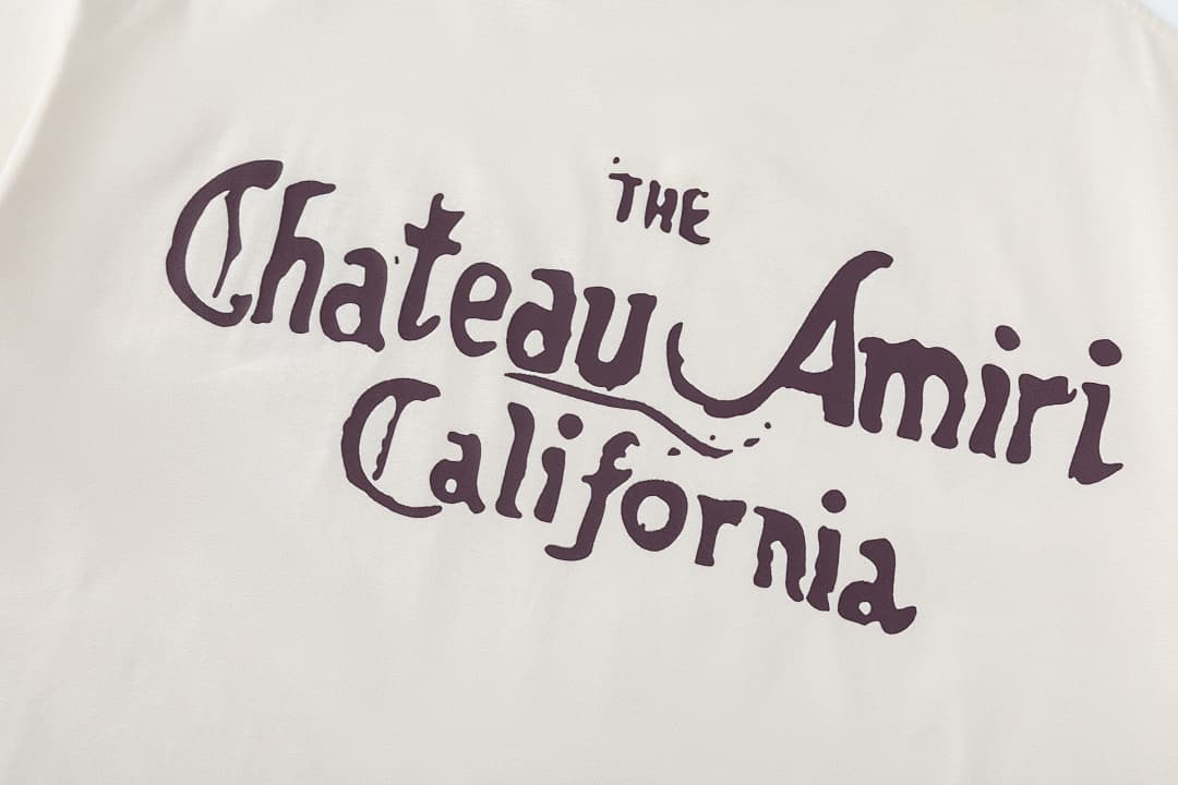 T-Shirt AMIRI Château - Série Escudo foto 05