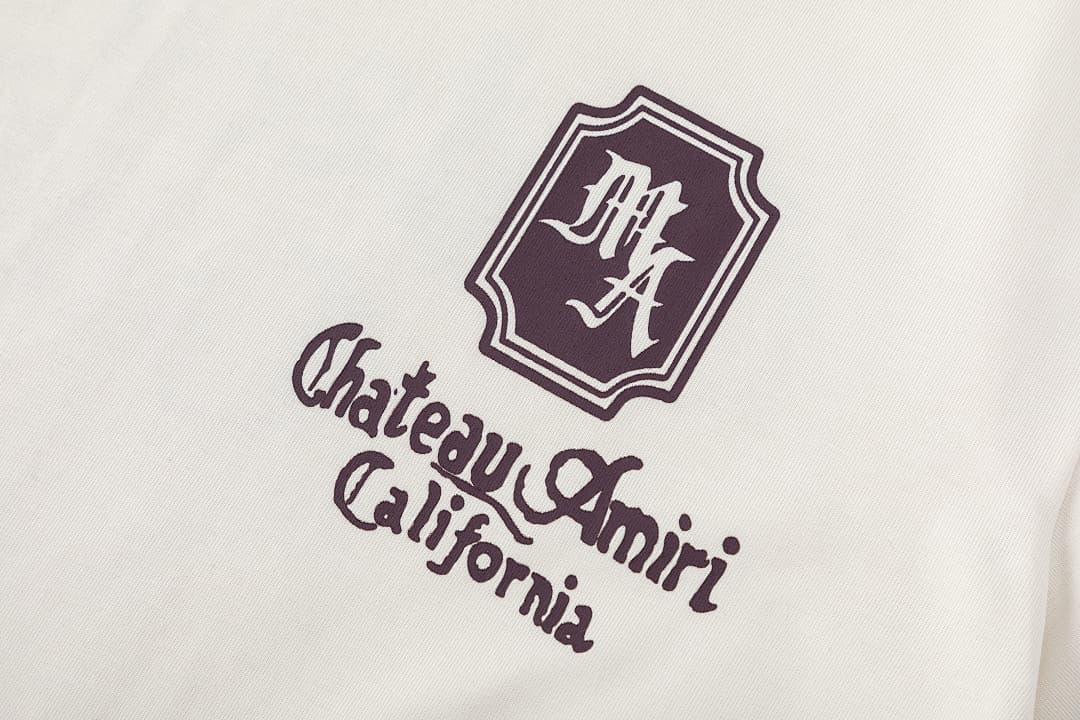 T-Shirt AMIRI Château - Série Escudo foto 06