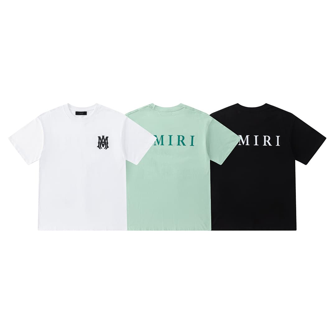 T-Shirt AMIRI com Duplo M Logo Icónico foto 01