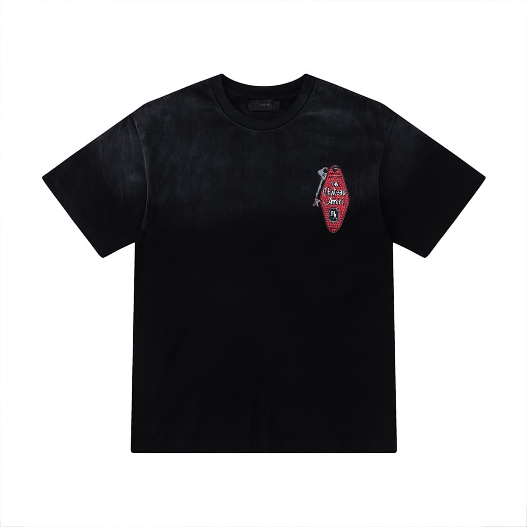 T-Shirt AMIRI Château Hotel Plate Tema 2026SS foto 10