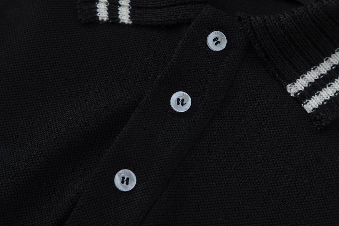 Polo AMIRI 2026SS com Detalhe Desportivo foto 04