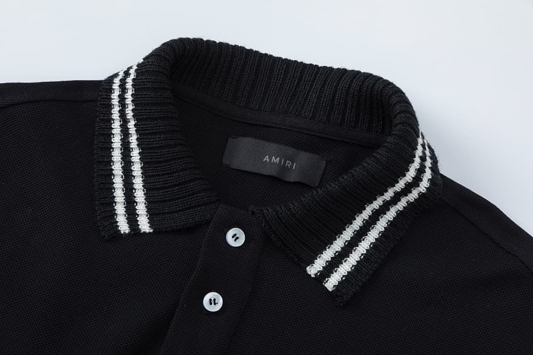 Polo AMIRI 2026SS com Detalhe Desportivo foto 05
