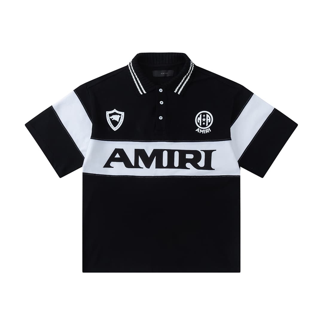 Polo AMIRI 2026SS com Detalhe Desportivo foto 10