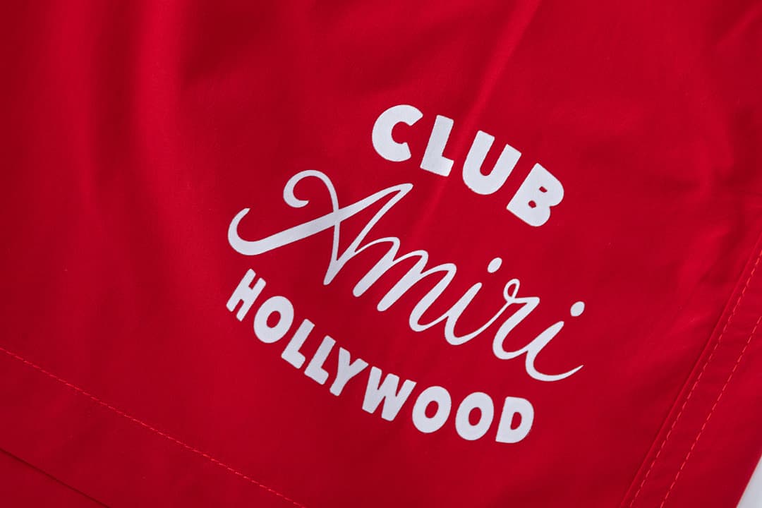 Calções AMIRI Club Hollywood foto 06