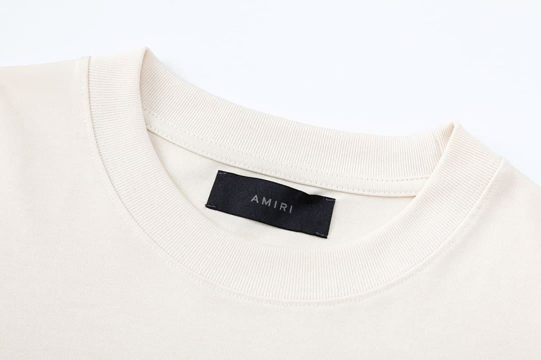 T-Shirt AMIRI com Rhinestones Oversized foto 01