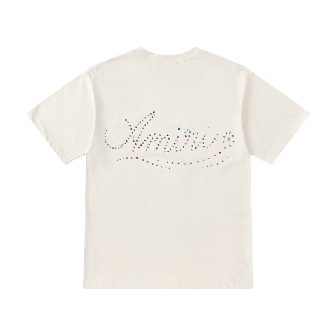T-Shirt AMIRI com Rhinestones Oversized foto 10