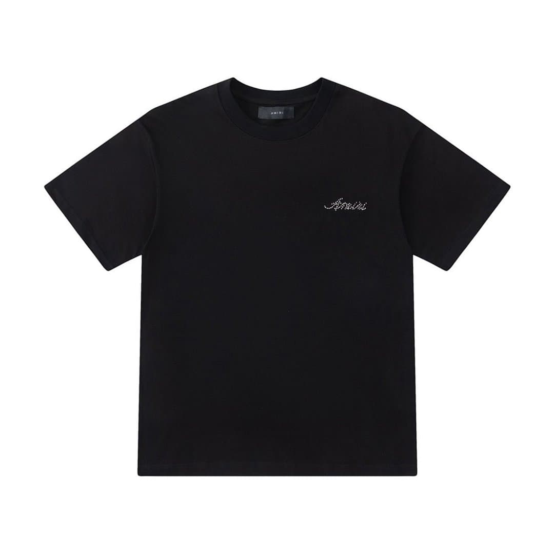 T-Shirt AMIRI com Rhinestones Oversized foto 13