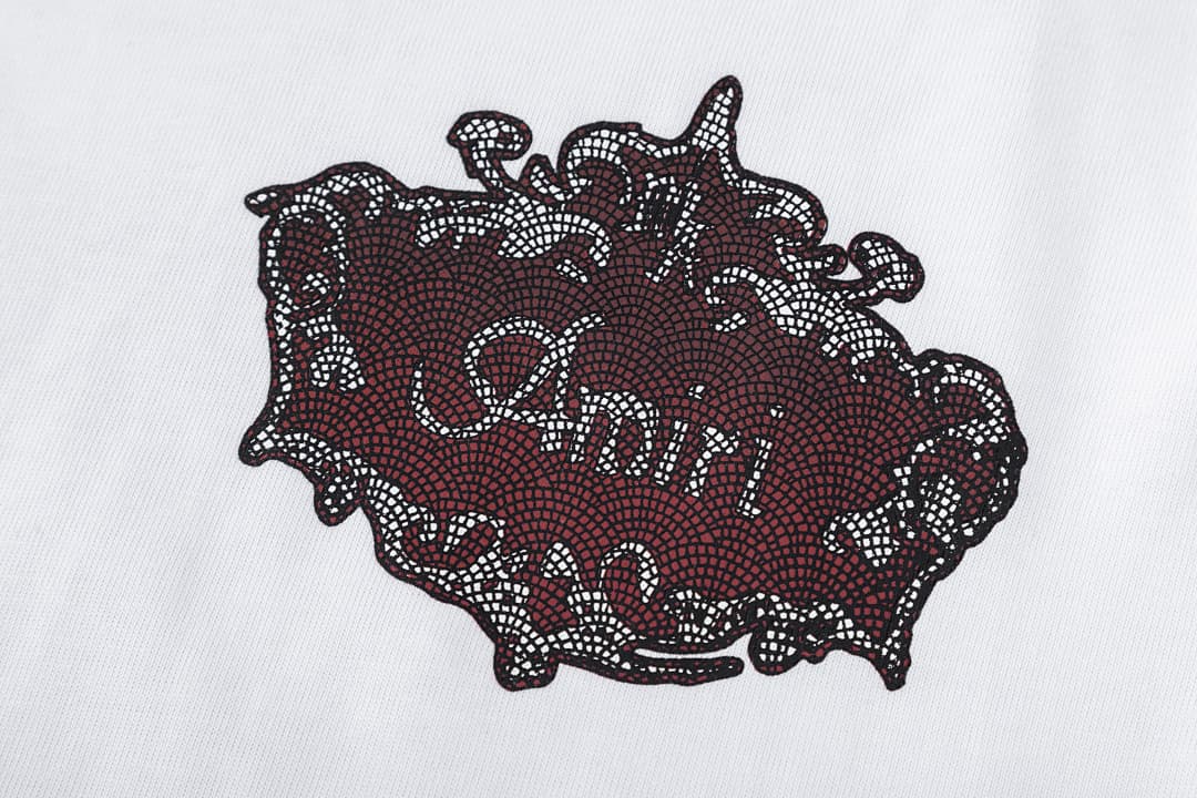 T-Shirt AMIRI Château 2026SS Vintage foto 06