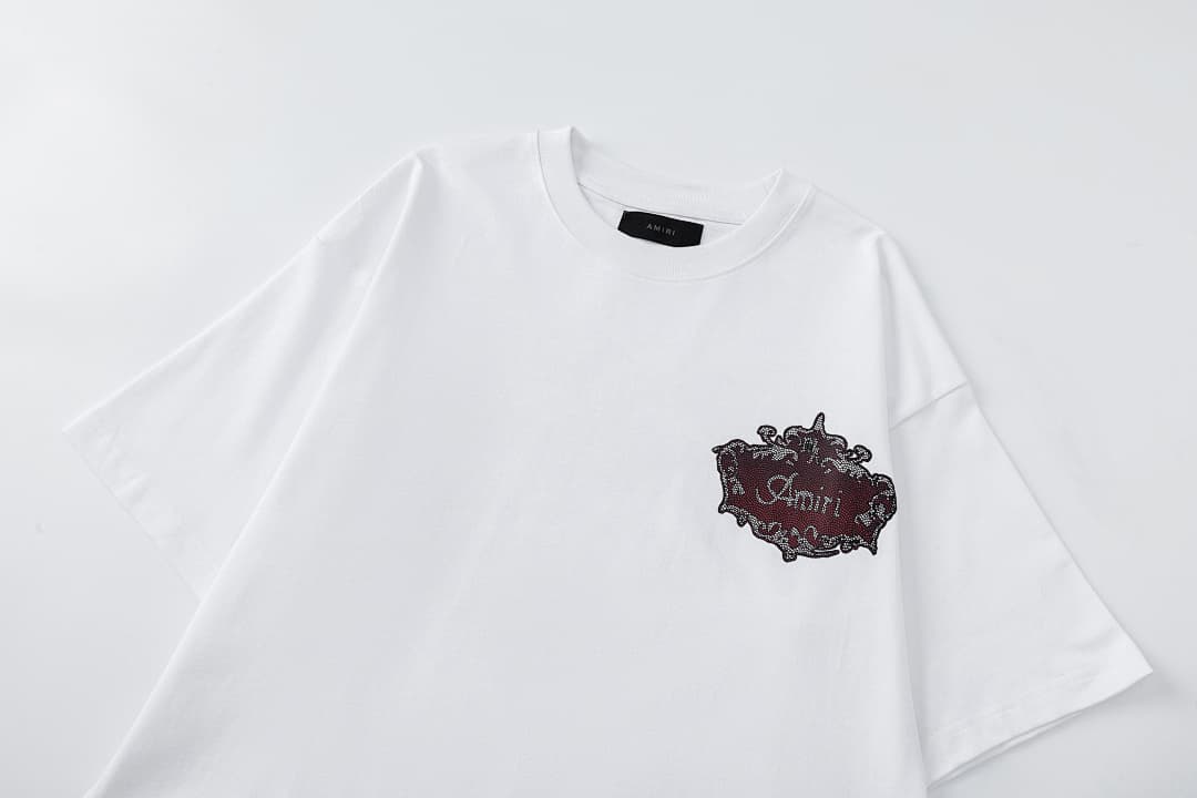 T-Shirt AMIRI Château 2026SS Vintage foto 07