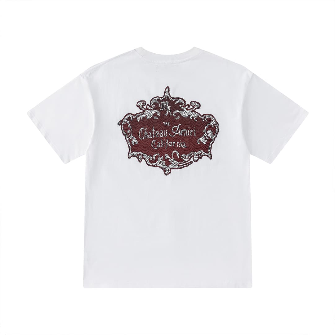 T-Shirt AMIRI Château 2026SS Vintage foto 08