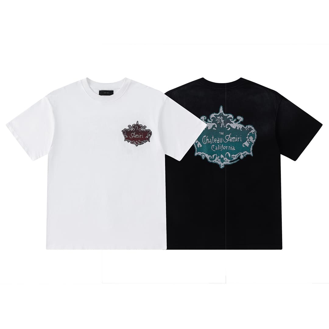 T-Shirt AMIRI Château 2026SS Vintage foto 12