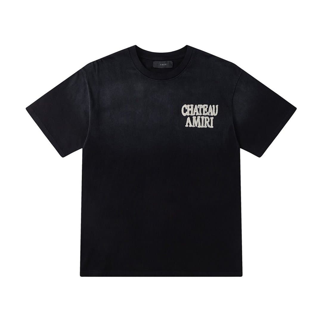 T-Shirt AMIRI Château com Bordado Castelo foto 10
