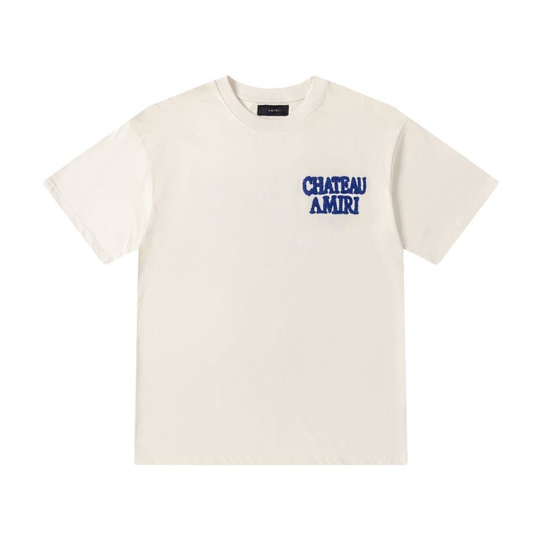 T-Shirt AMIRI Château com Bordado Castelo foto 12