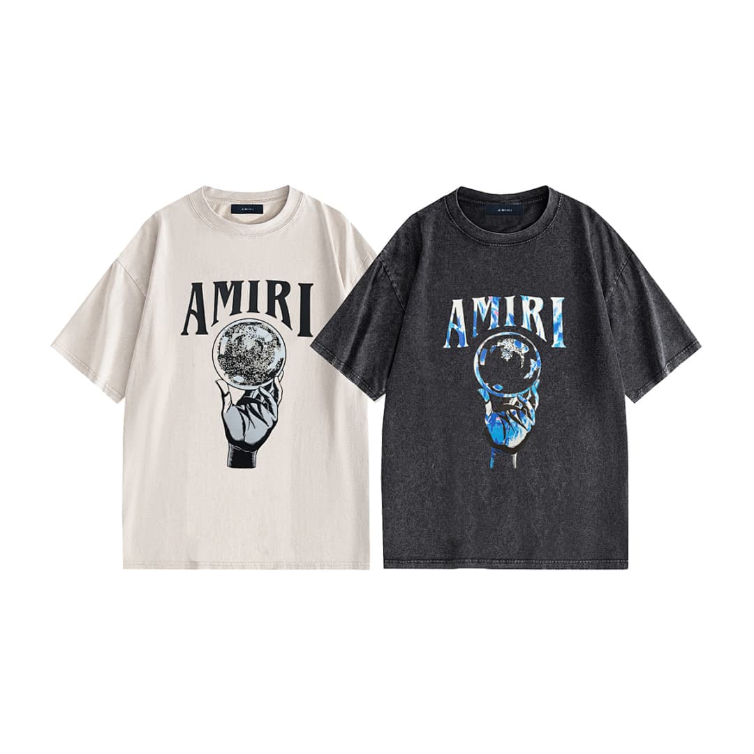 T-Shirt Amiri Heavy Weight Vintage foto 01
