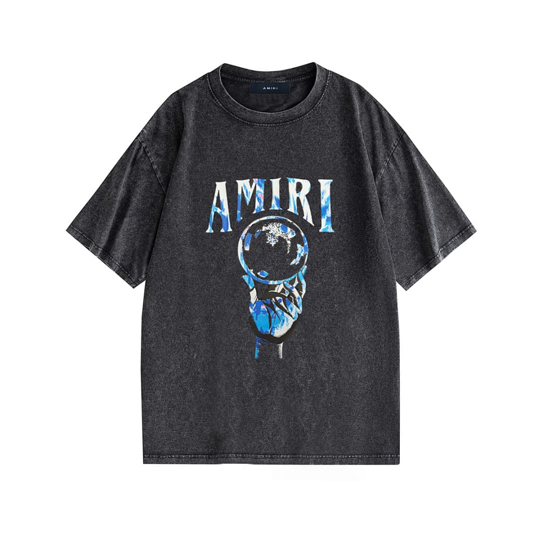 T-Shirt Amiri Heavy Weight Vintage foto 02