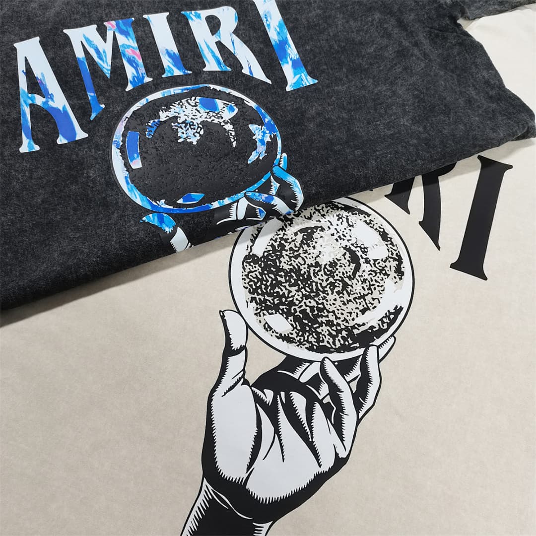 T-Shirt Amiri Heavy Weight Vintage foto 10
