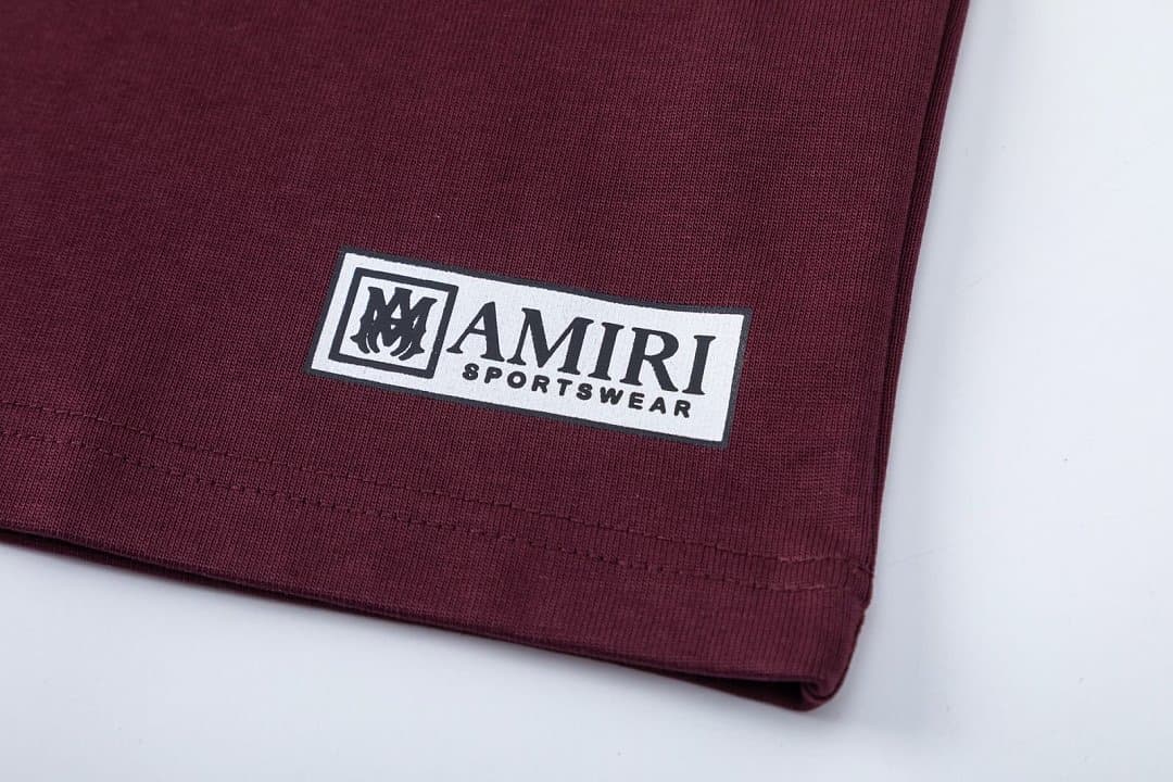 T-Shirt Amiri Contraste foto 06