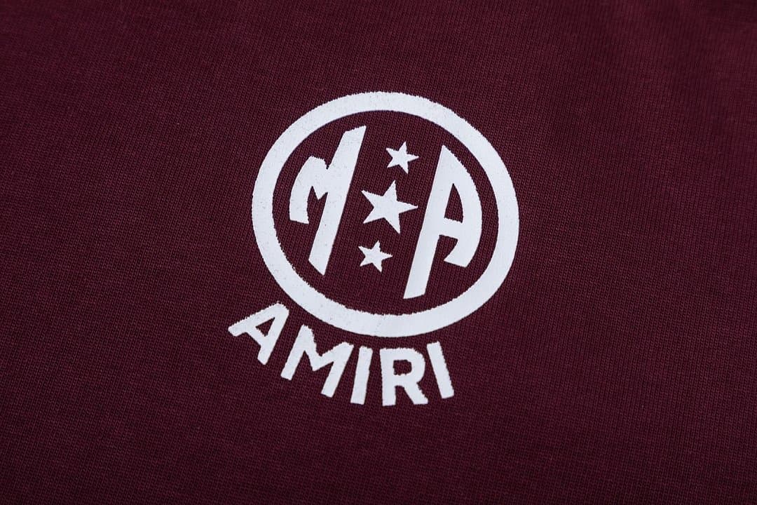 T-Shirt Amiri Contraste foto 08