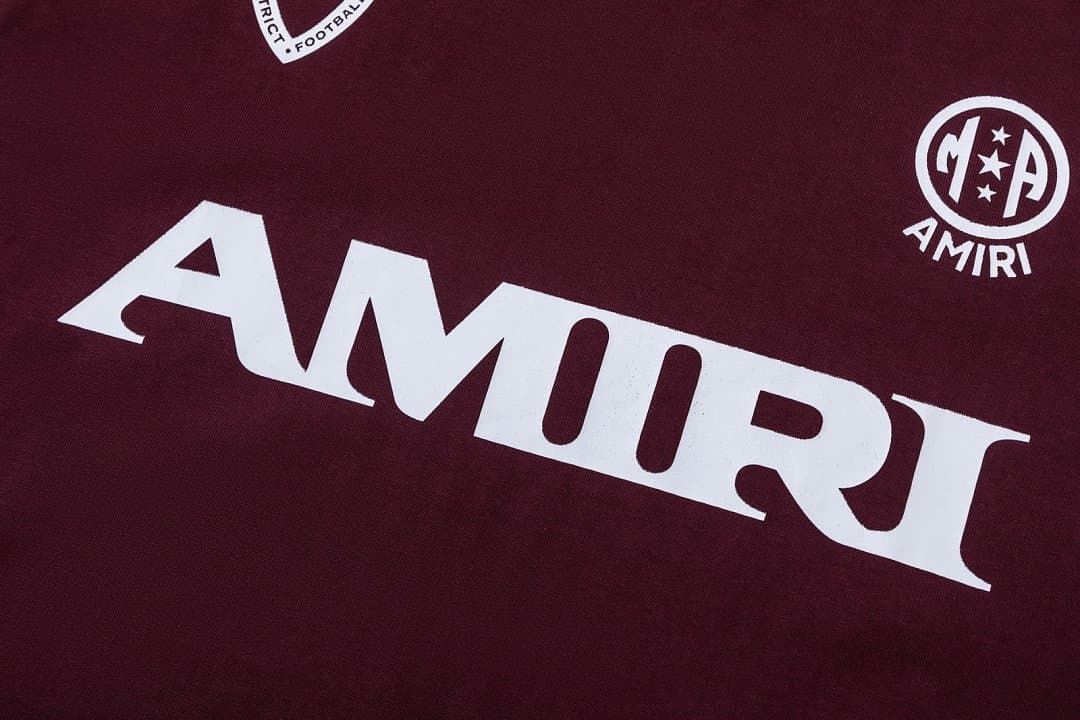 T-Shirt Amiri Contraste foto 09