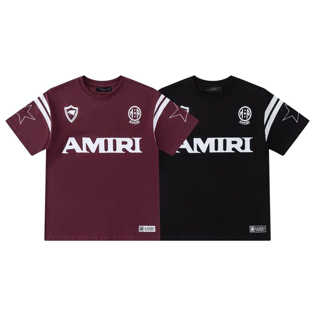 T-Shirt Amiri Contraste foto 15