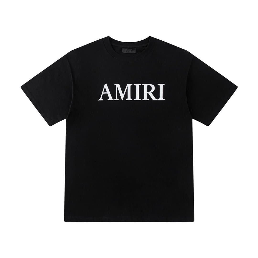 T-Shirt Amiri Letra Logo foto 10
