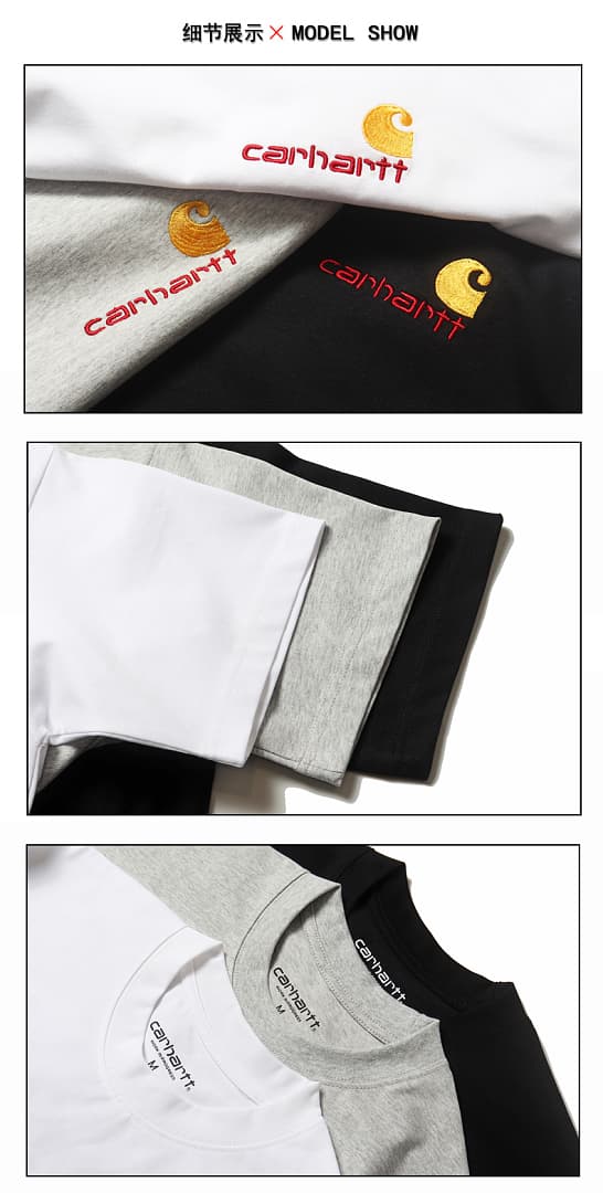 T-Shirt Carhartt Bordado foto 02