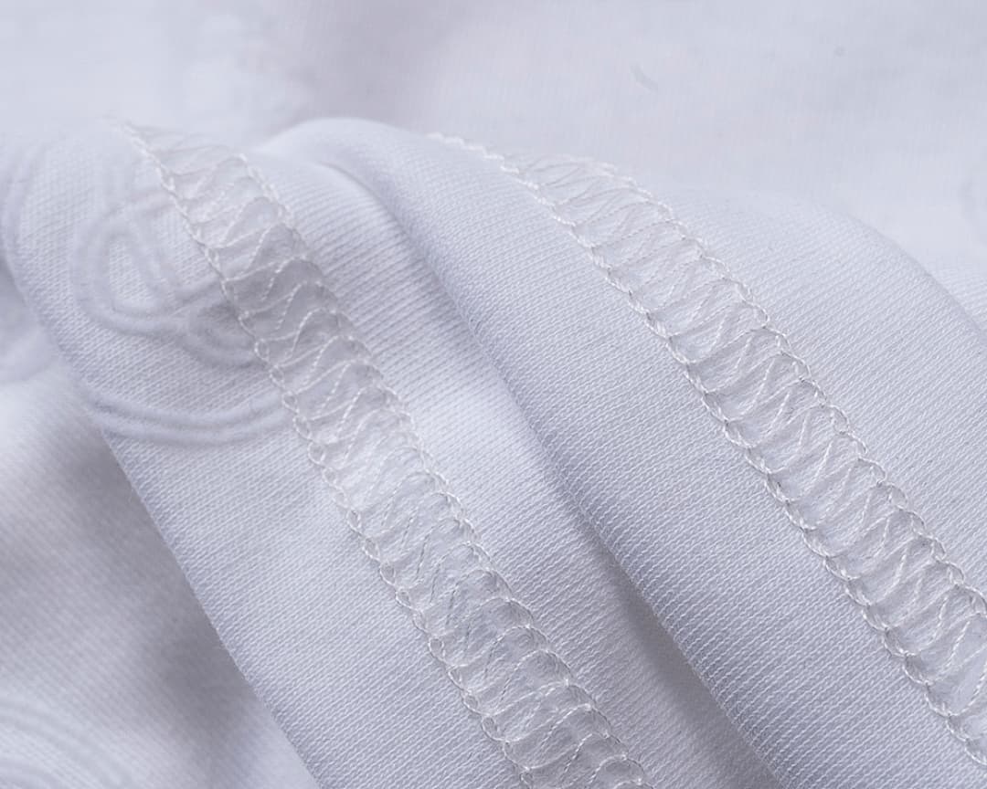 T-Shirt Casablanca Monograma Flocked - Branco foto 09