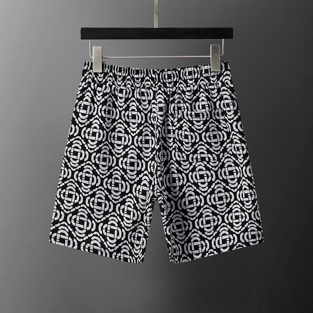 Shorts Casablanca Jacquard - Preto foto 02