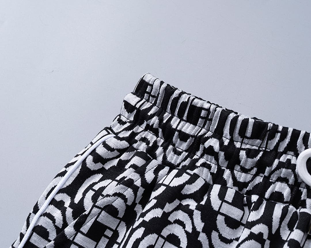 Shorts Casablanca Jacquard - Preto foto 05