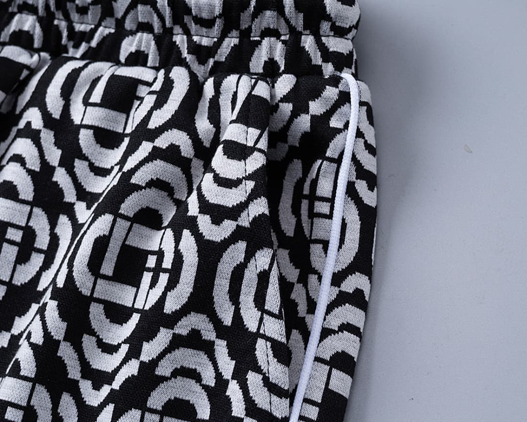 Shorts Casablanca Jacquard - Preto foto 07